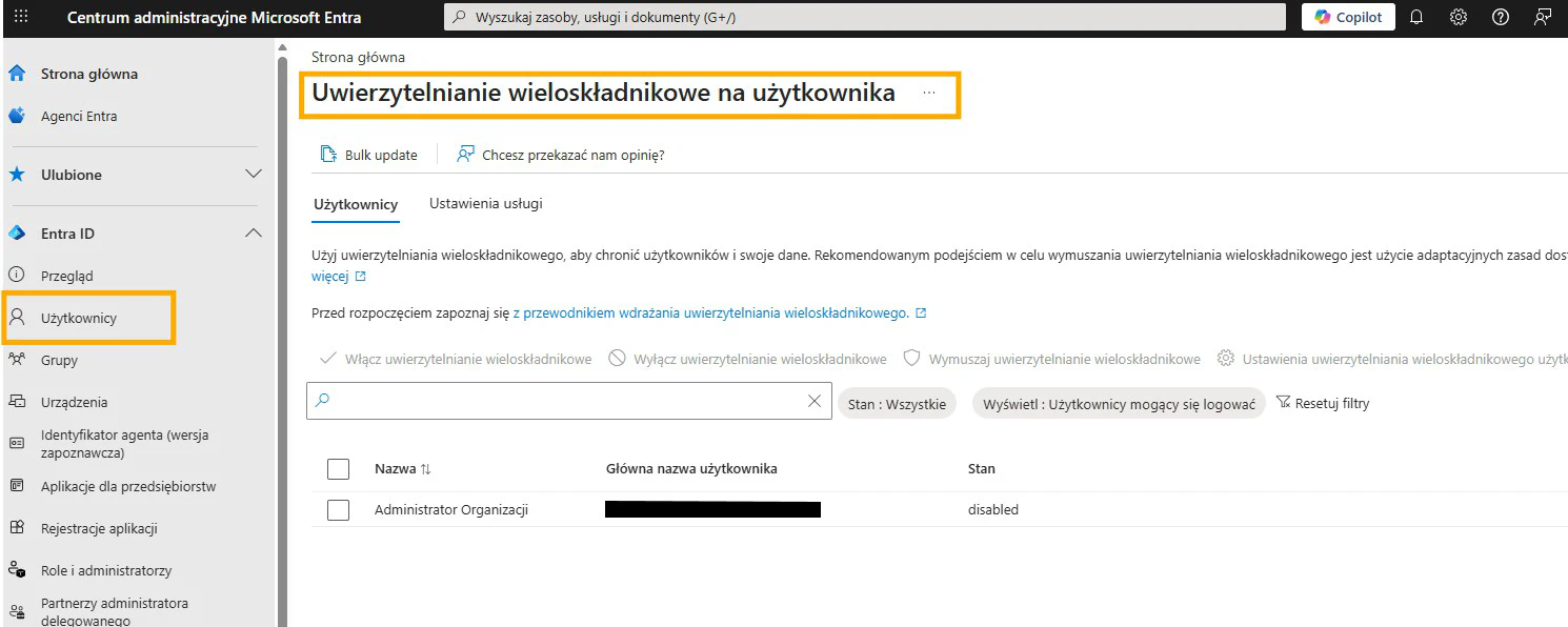 MFA w Microsoft 365 – konfiguracja